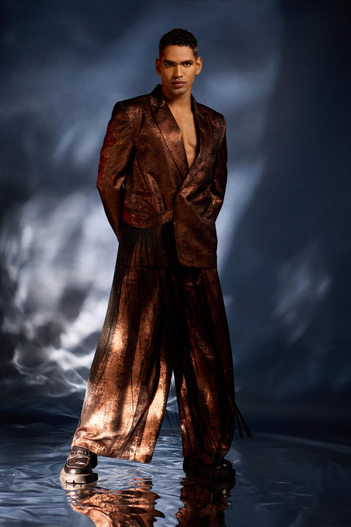 Copper jacket and pants