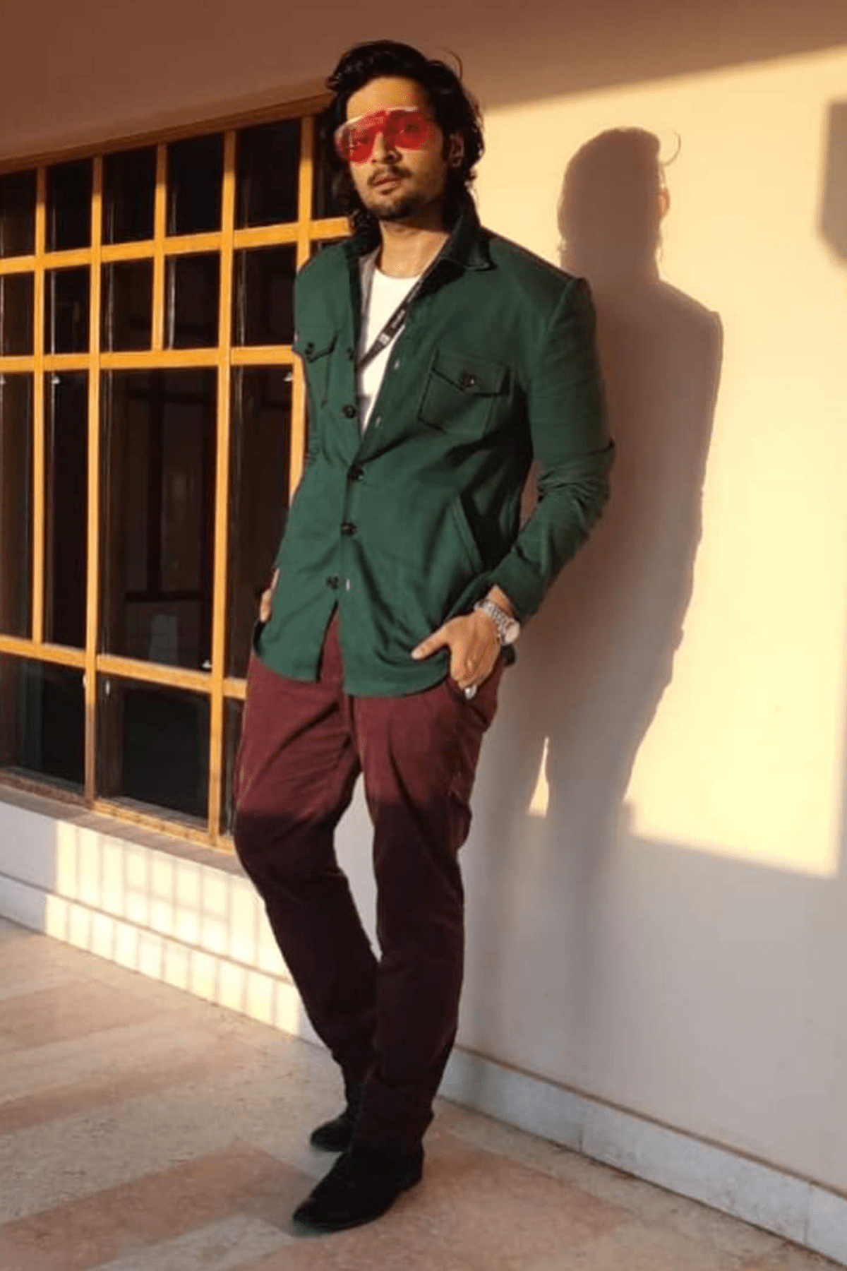 Ali Faizal In Textured Bandhgala Jacket - Kunal Anil Tanna