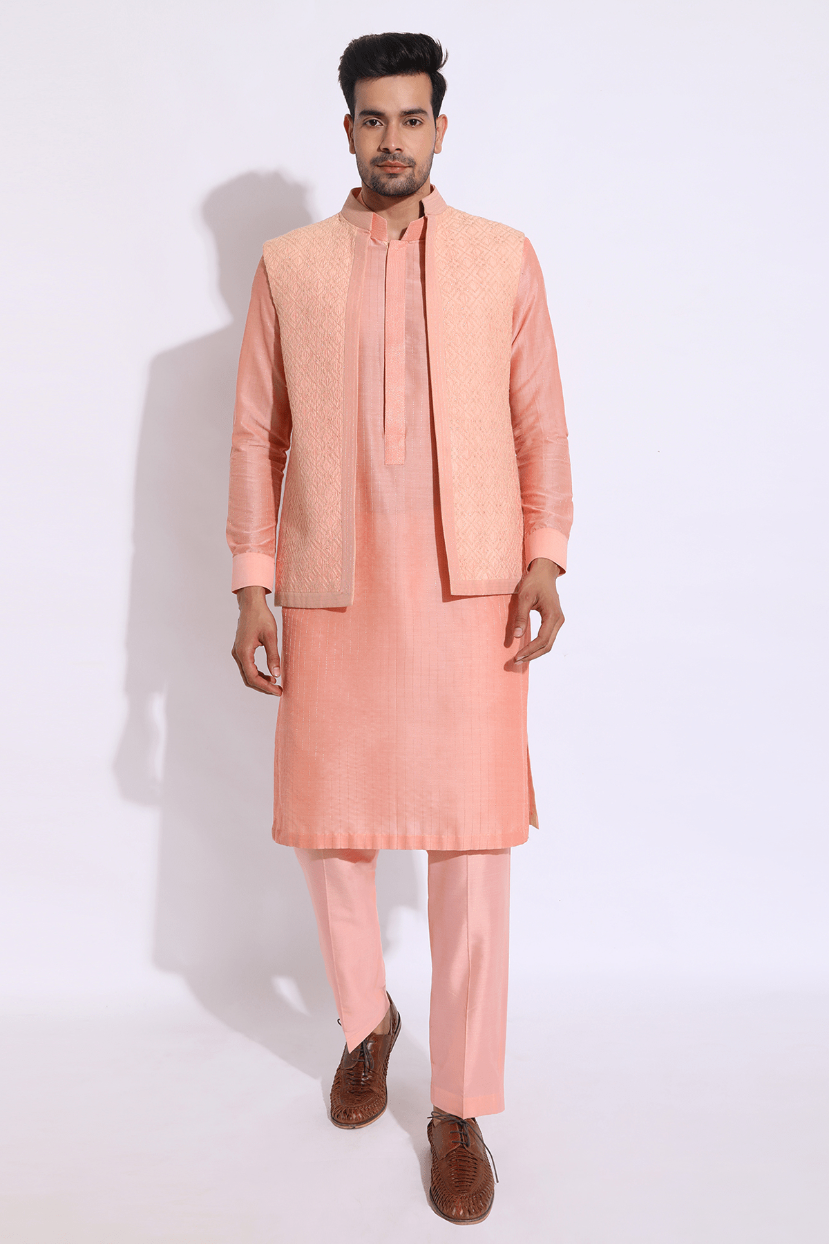 Embroidered Bandi Jacket - Kunal Anil Tanna