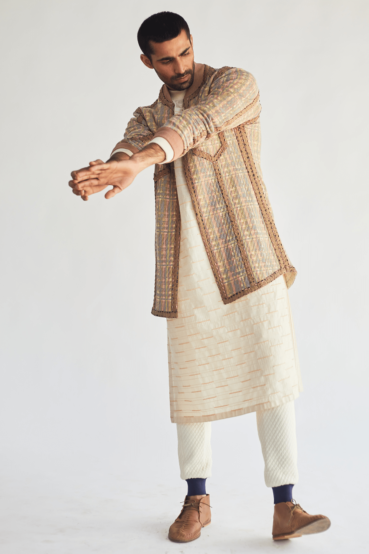 Mesh Print Jacket - Kunal Anil Tanna