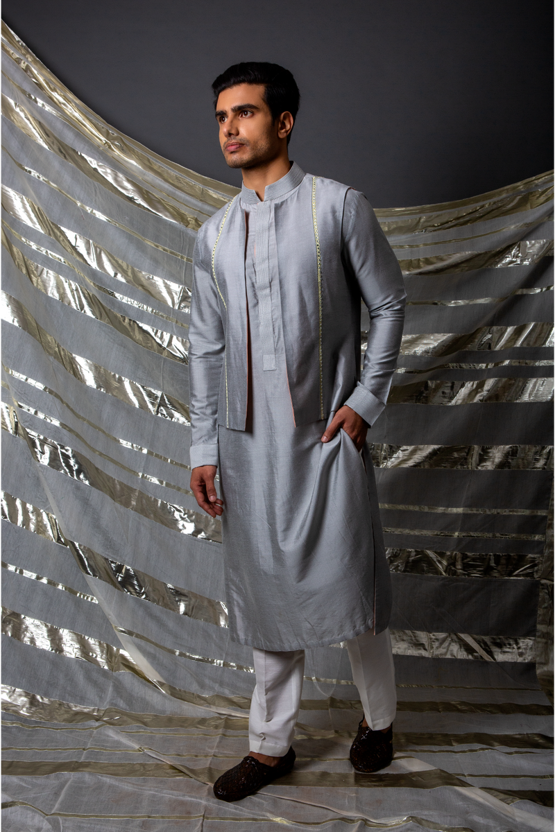 Buy ZARIMO Men's White Solid Cotton Kurta Pyjama Set Online at Best Prices  in India - JioMart.